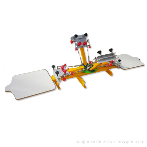 High Precision Manual Hand Octopus Laser Silkscreen Multicolor Textile T-Shirt Printer